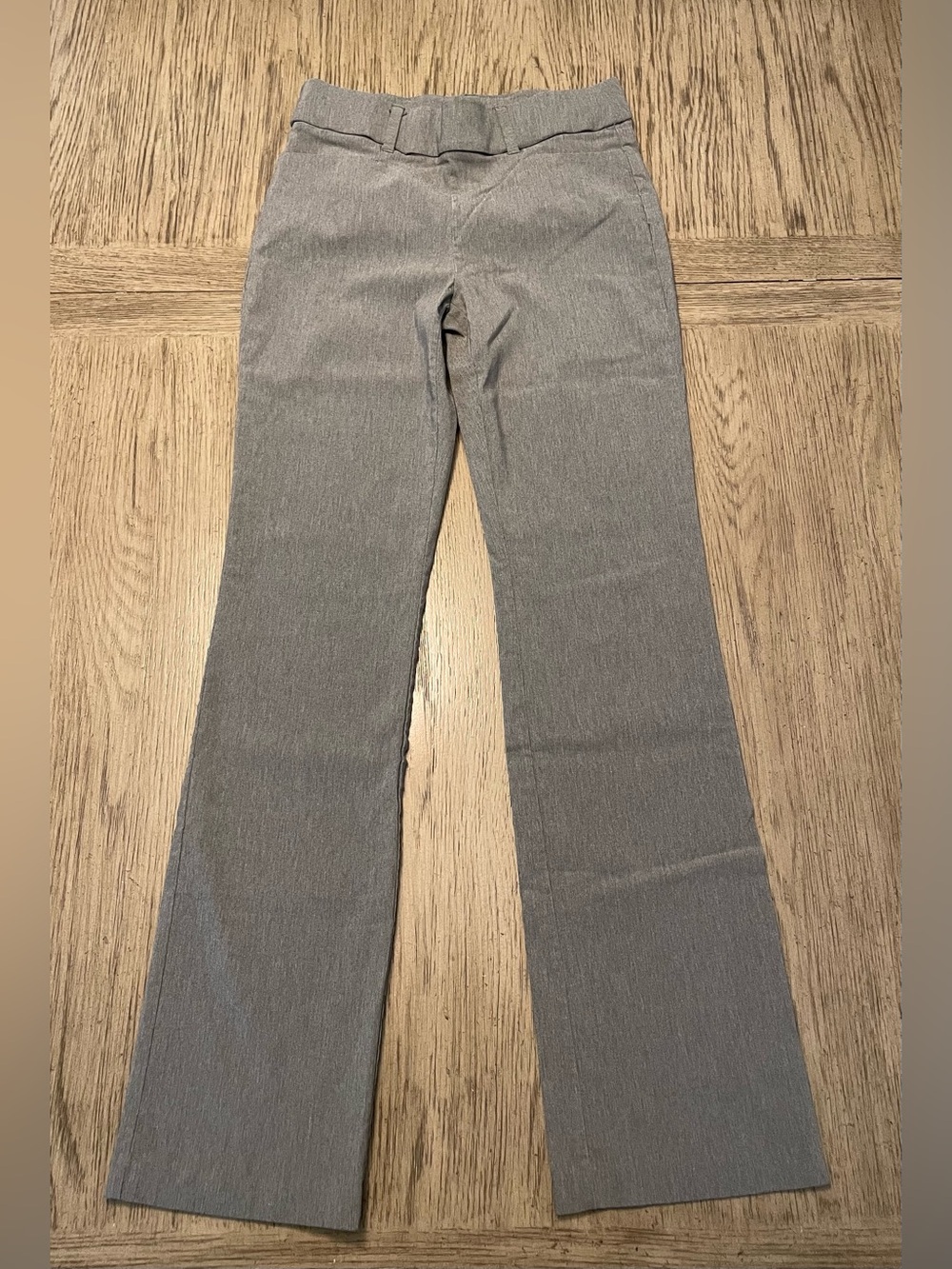 Maurice’s women’s pull on slacks, small, gray, like new.